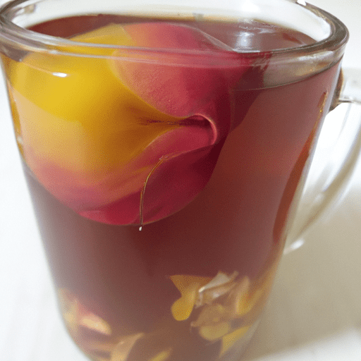 Chá de Abacaxi com Hibisco