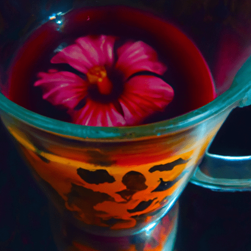 Chá de Hibisco a Noite